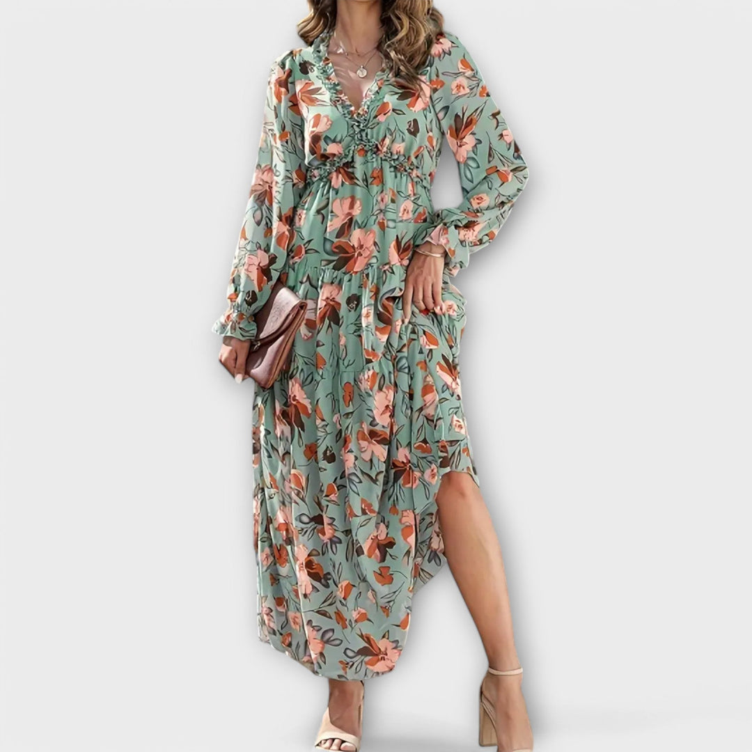 Mette™ | Robe Longue Élégante