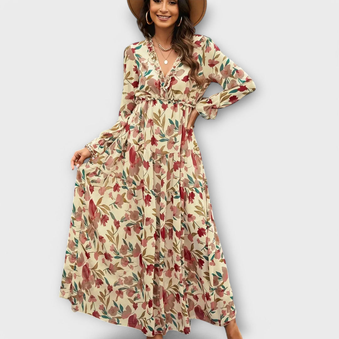 Mette™ | Robe Longue Élégante
