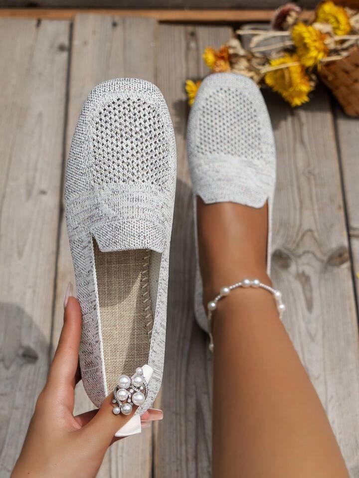 Océane™ Chaussures Féminines Maille Ajourée Confort Raffiné