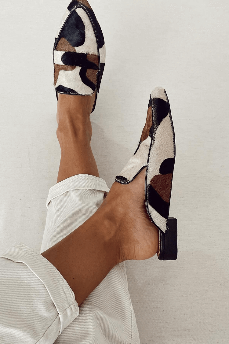 Édith™ Mocassins Féminins Motif Audacieux Élégant