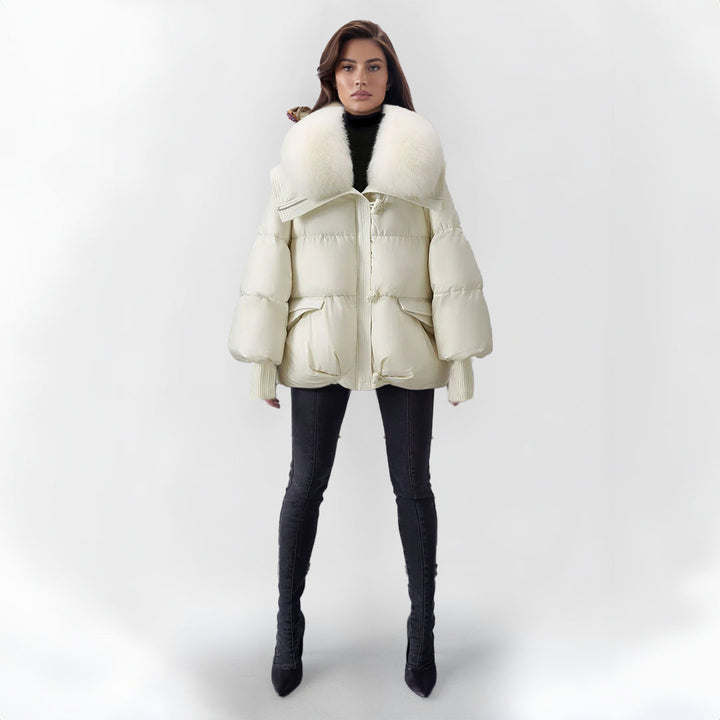 Céline™ - La veste en fausse fourrure élégante