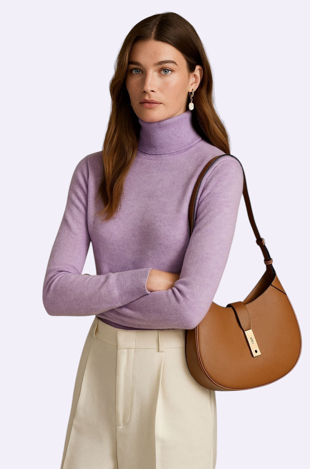 Amara - Pull Col Roulé Luxueux