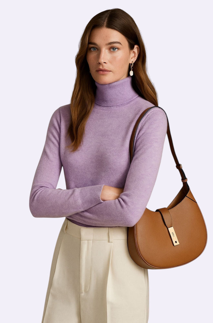 Amara - Pull Col Roulé Luxueux