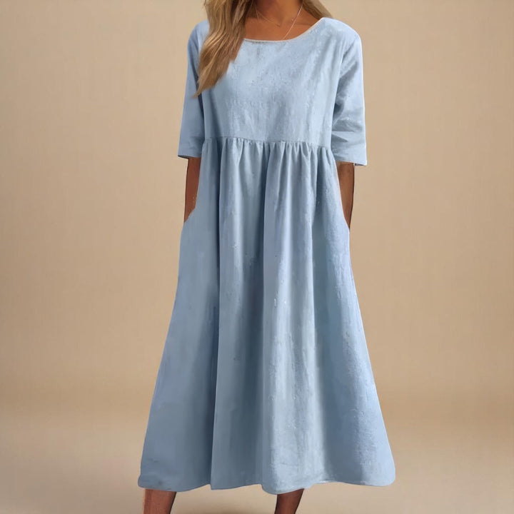 Garance™ Robe Féminine Fluide et Élégante