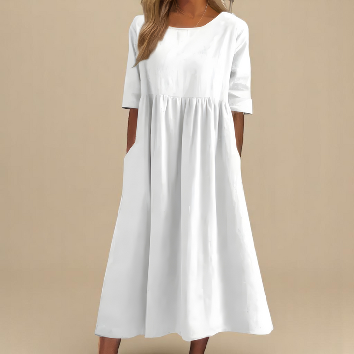 Garance™ Robe Féminine Fluide et Élégante