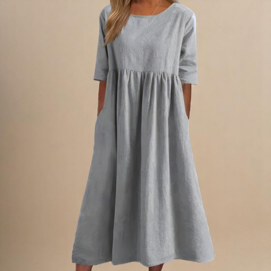 Garance™ Robe Féminine Fluide et Élégante
