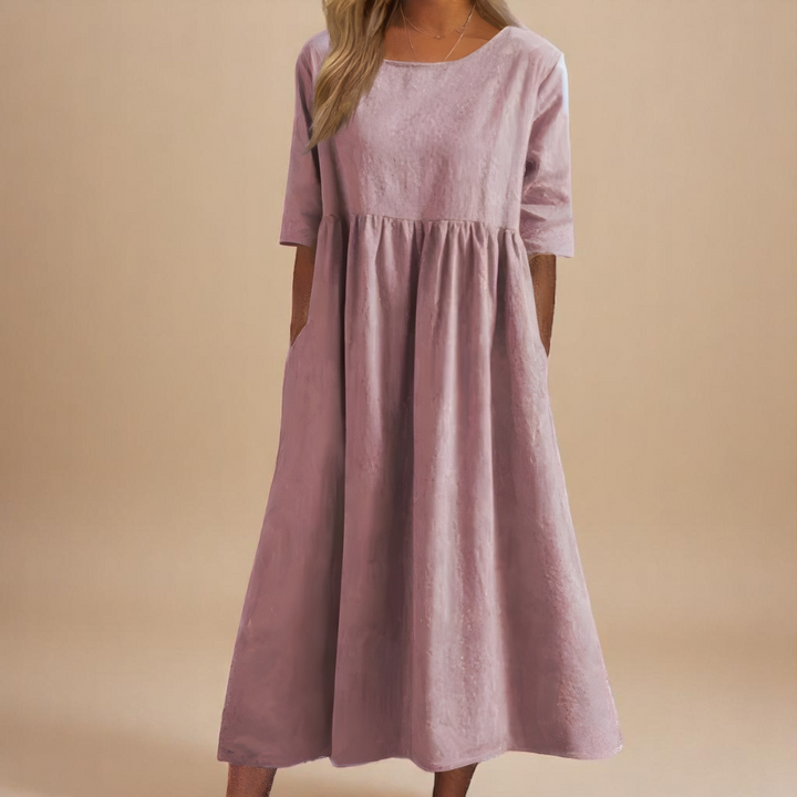 Garance™ Robe Féminine Fluide et Élégante