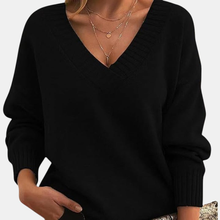 Lenia – Pull Élégant en Mélange de Cachemire