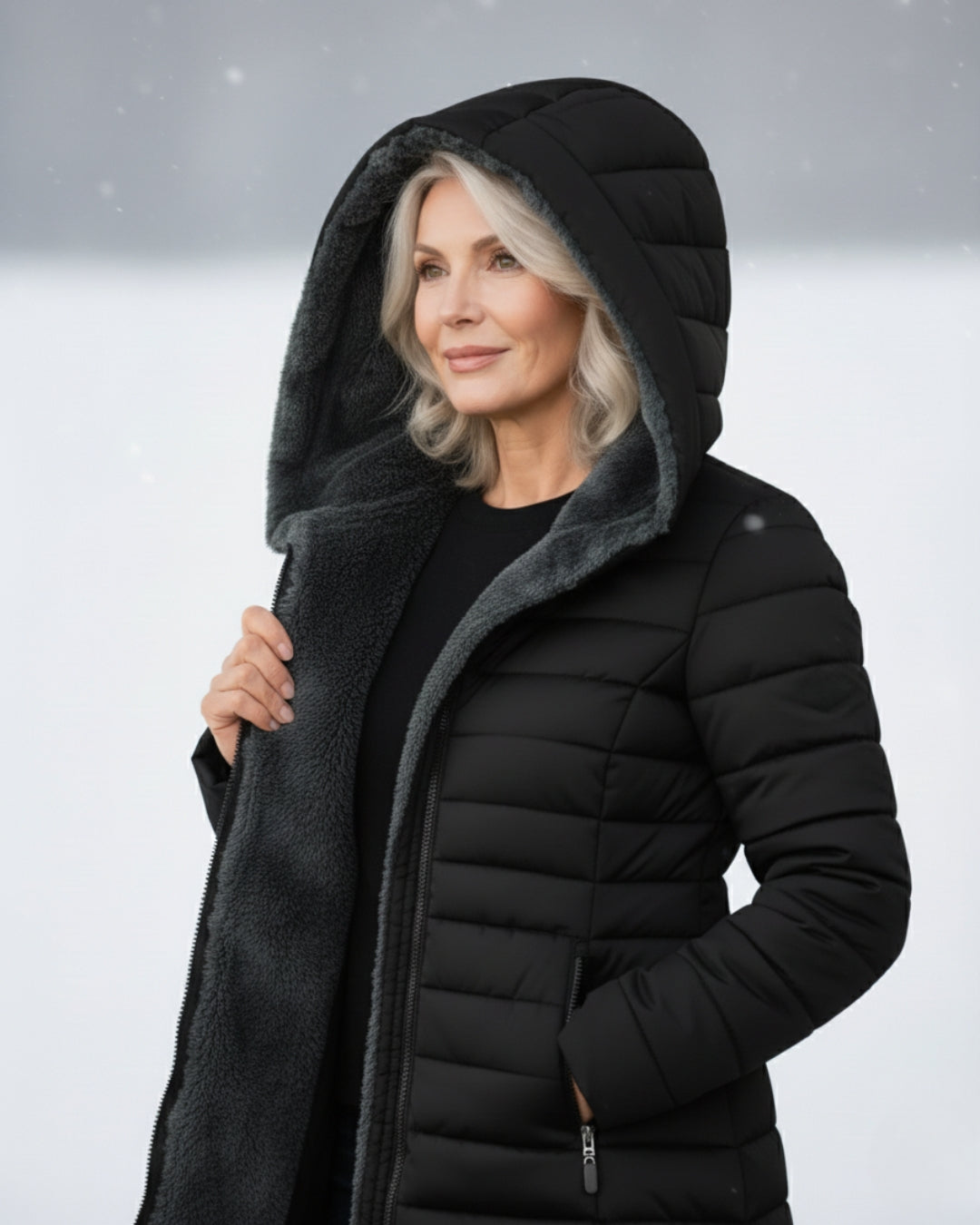 Marguerite™ — Veste matelassée chaude confortable élégante