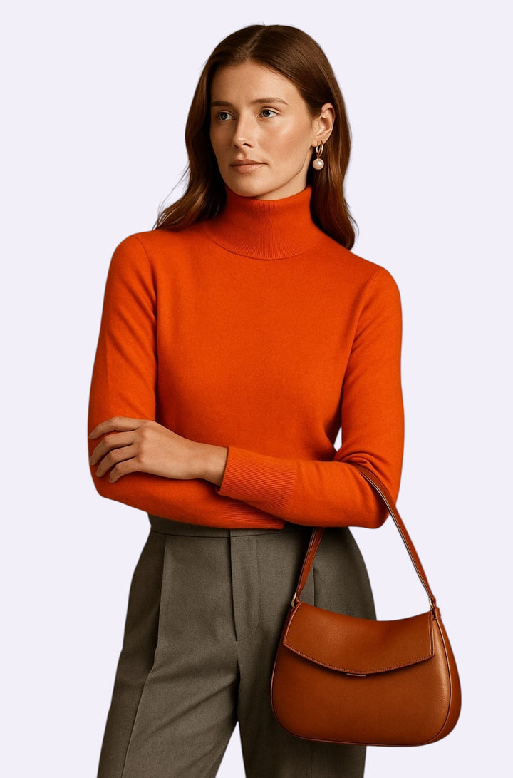 Amara - Pull Col Roulé Luxueux