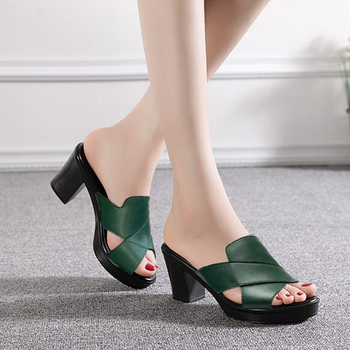 Victoria™ Sandales Féminines à Talon Élégance Moderne