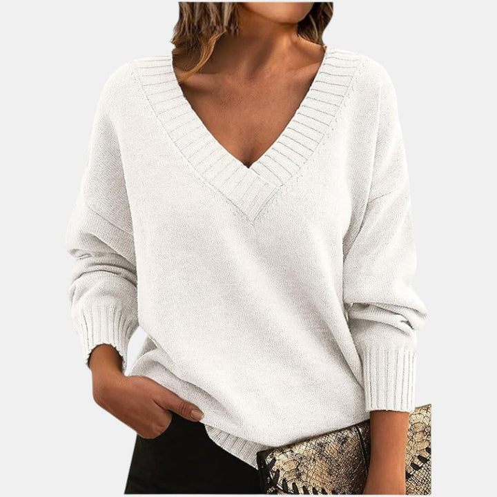 Lenia – Pull Élégant en Mélange de Cachemire