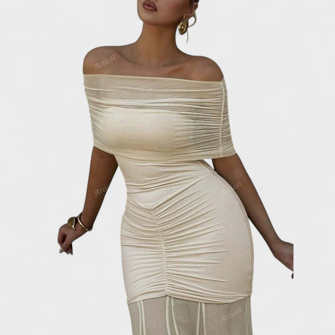 Vitória - Robe longue en maille