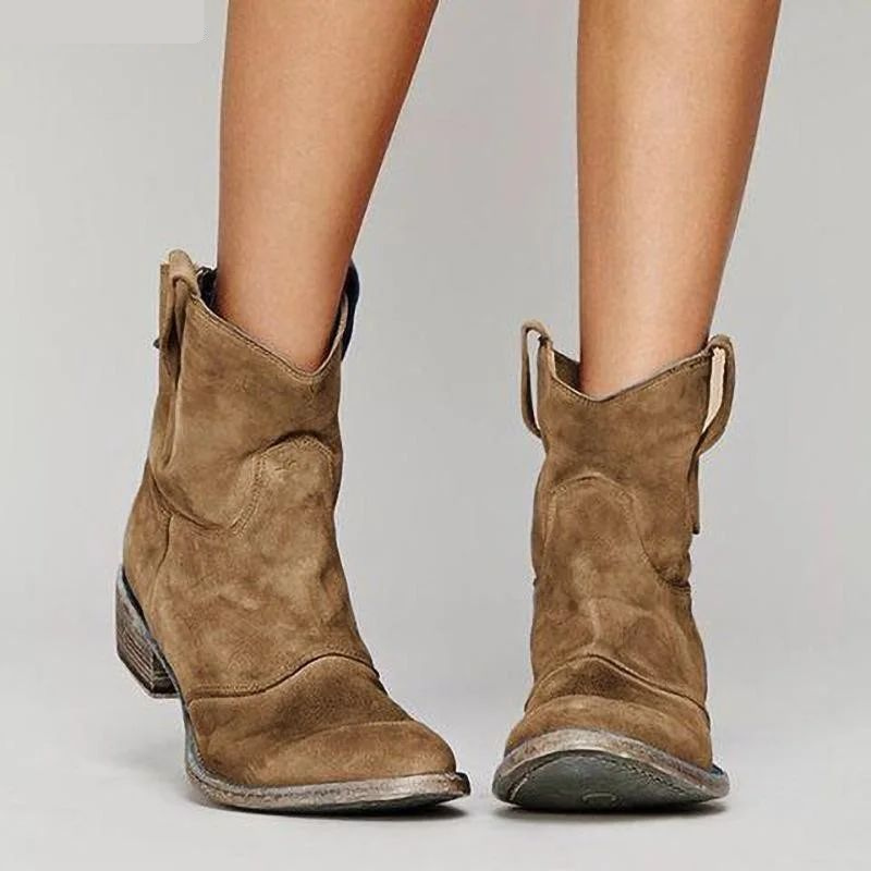 Carlotta – Bottines en daim