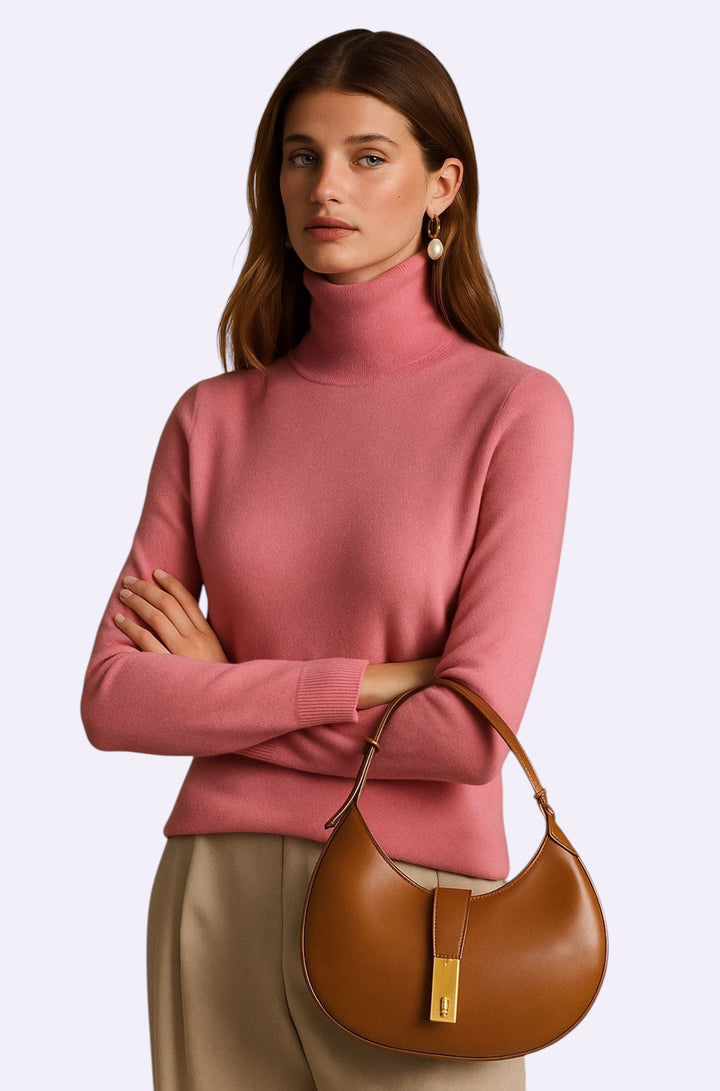 Amara - Pull Col Roulé Luxueux