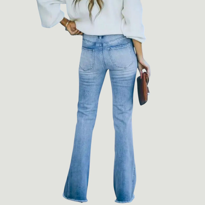 Joanne - Jeans Bohémiens Élastiques