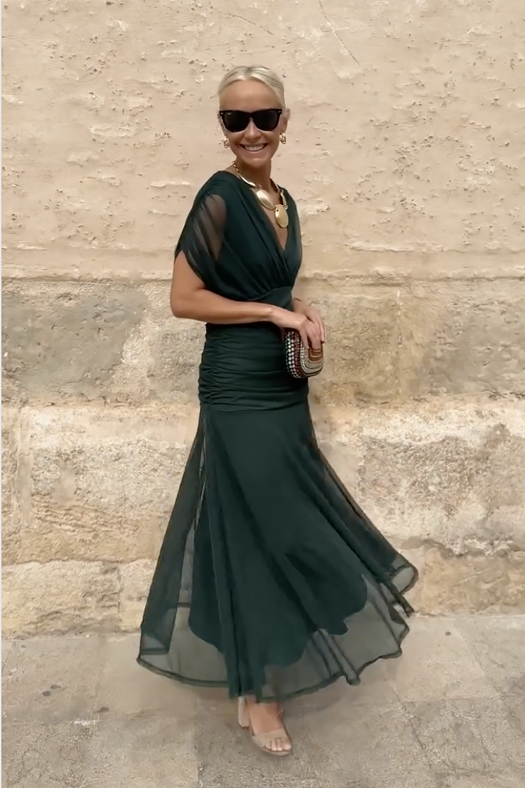 Joséphine™ Robe Féminine Élégance Intemporelle