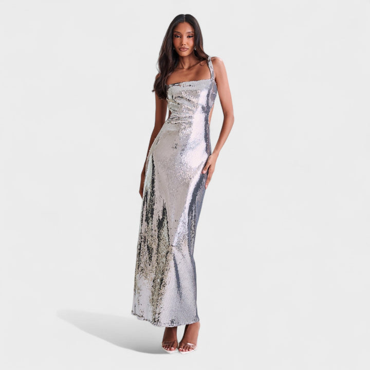 Sparkle Silver - Robe de soirée