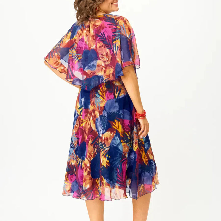 Barbara | Robe en Mousseline Grande Taille Confortable