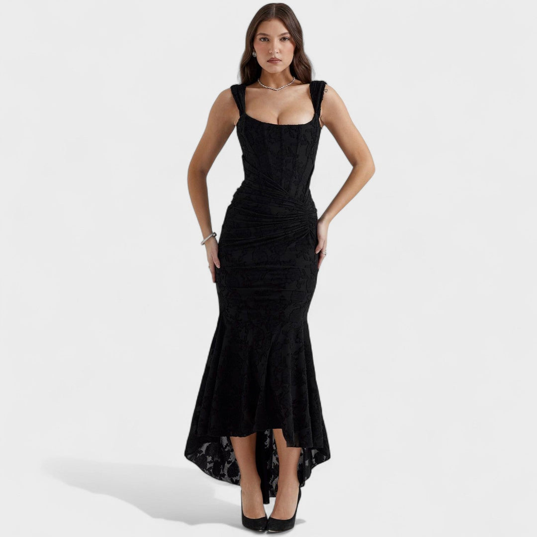 Francesca - Robe à silhouette sculpturale