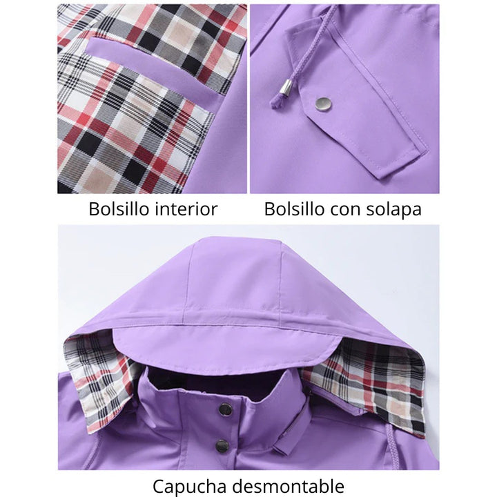 Veste imperméable Olivia™ – élégance pratique au quotidien