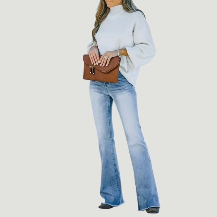 Joanne - Jeans Bohémiens Élastiques