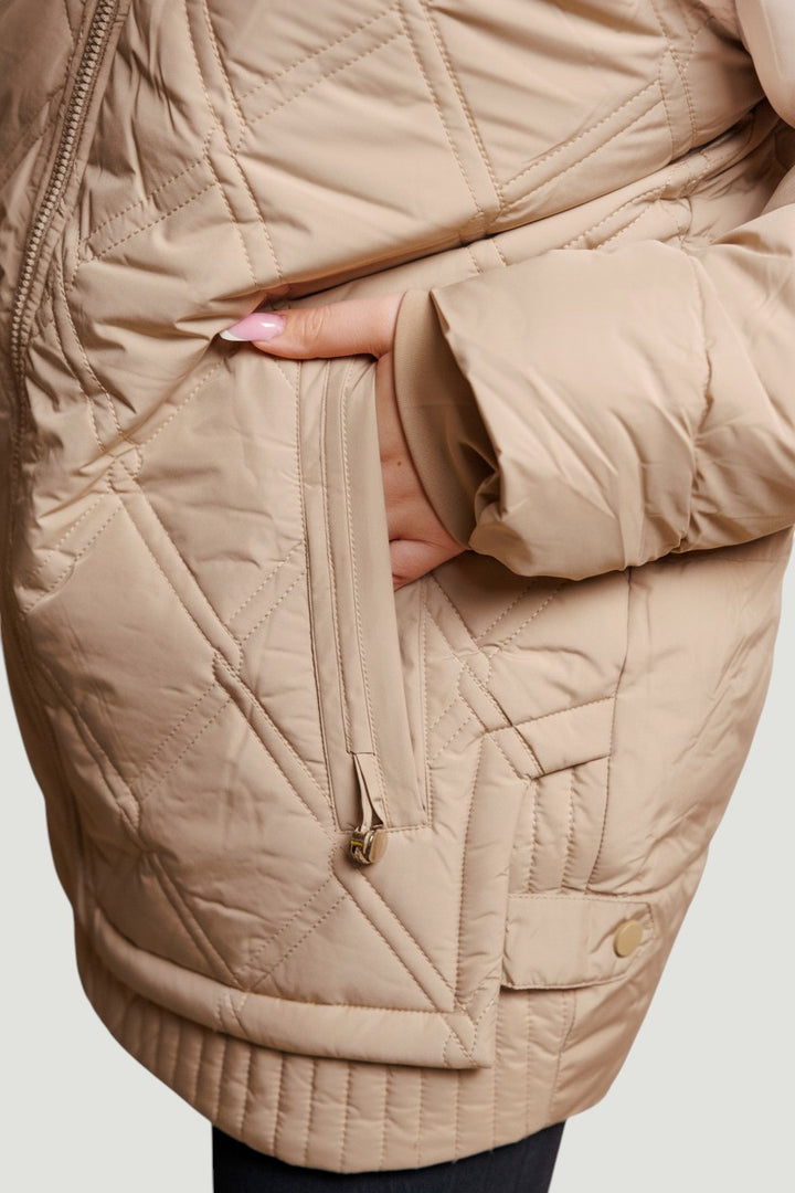 Éliane™ | Veste d’hiver chaude, légère et imperméable Plus Size