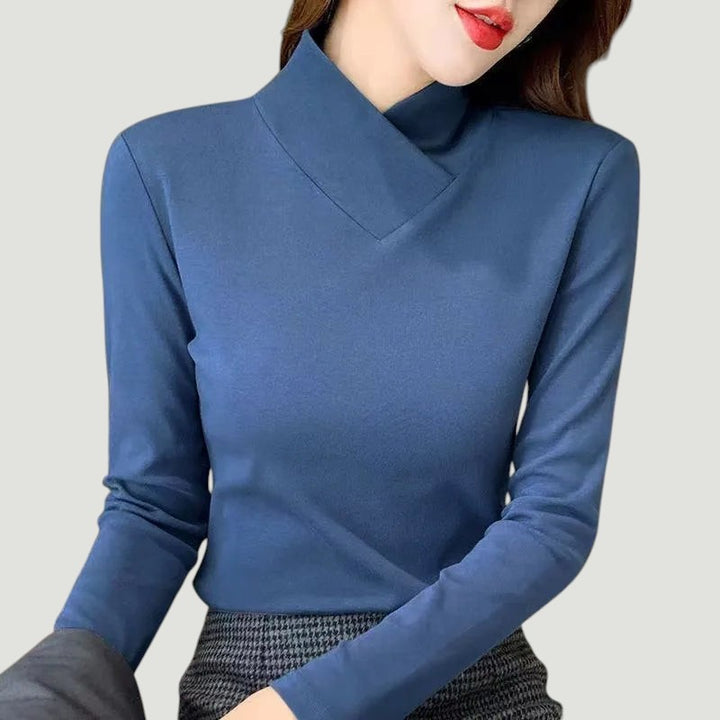 Liora - T-shirt Col Roulé Chic