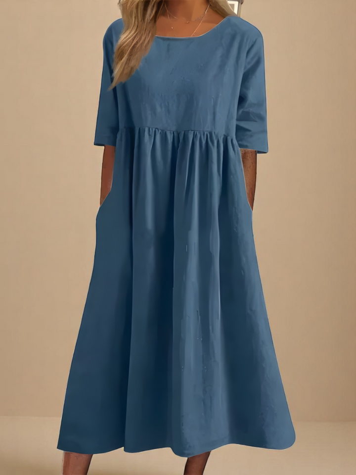 Garance™ Robe Féminine Fluide et Élégante