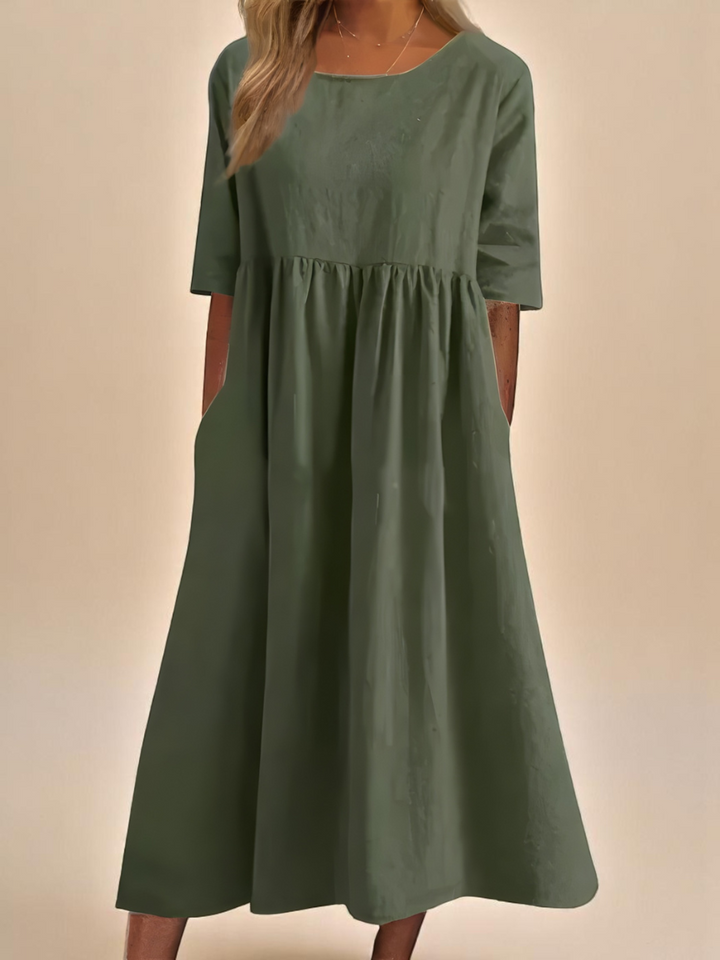 Garance™ Robe Féminine Fluide et Élégante