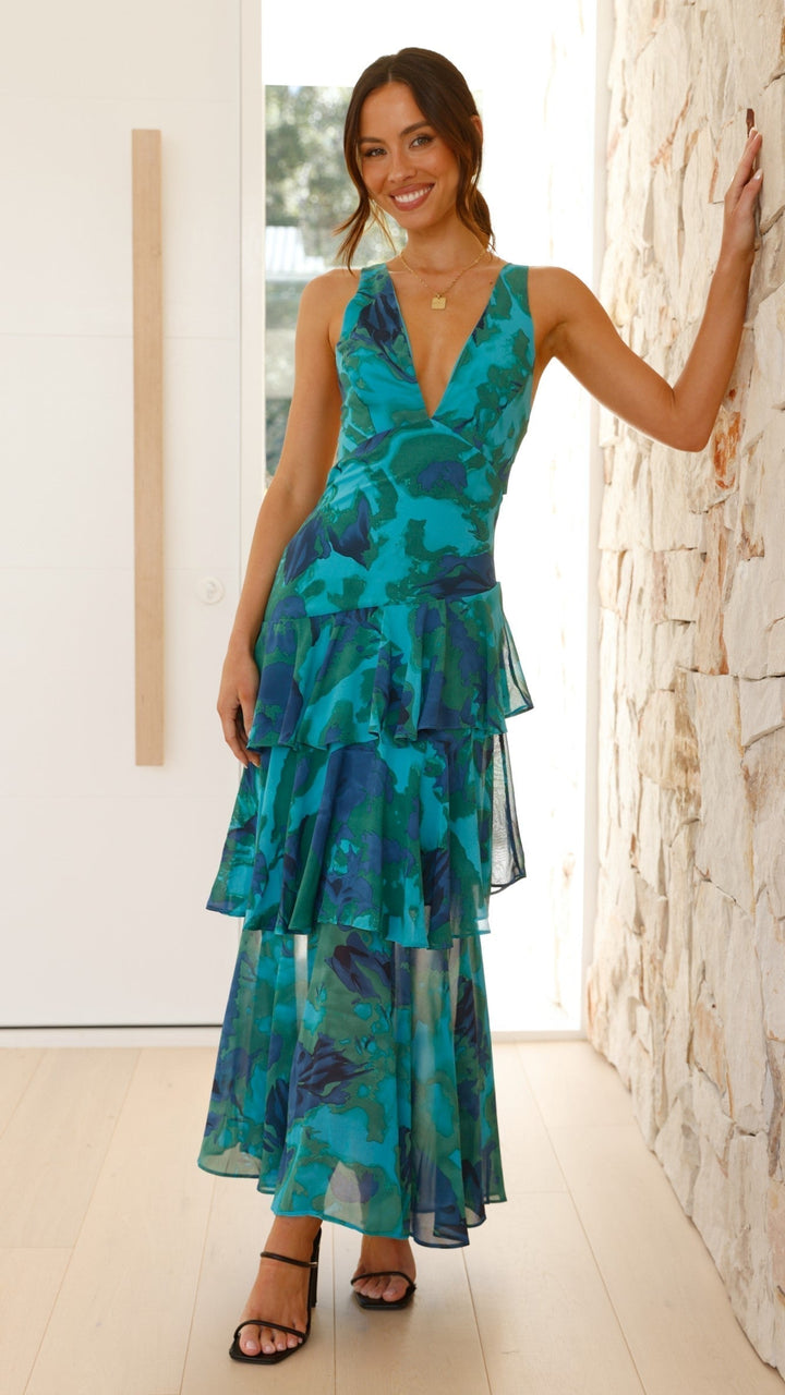 Marina - Robe Longue Élégante