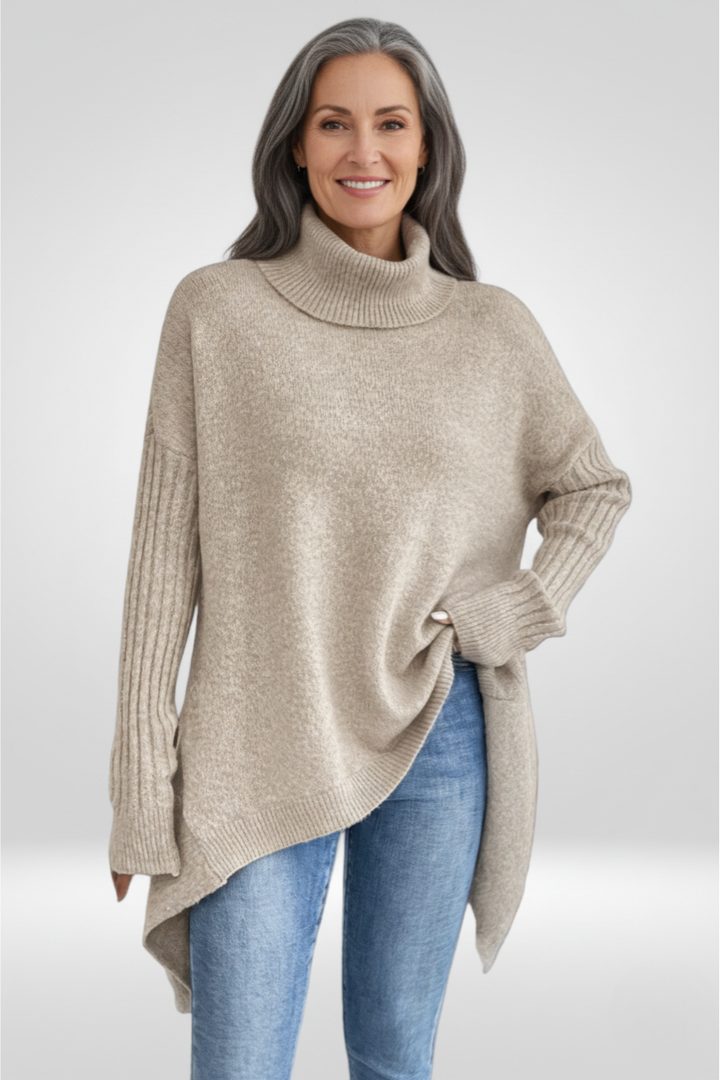 Isabelle - Pull Asymétrique Chic