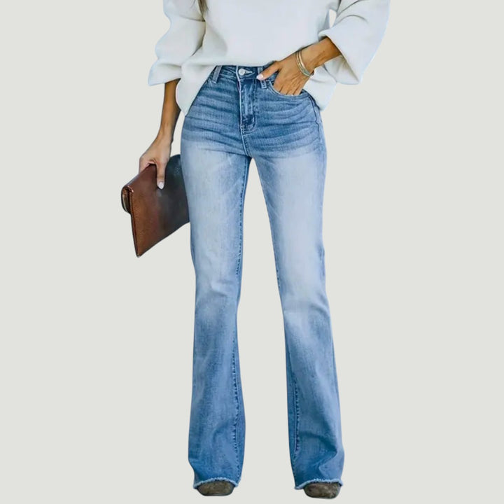 Joanne - Jeans Bohémiens Élastiques