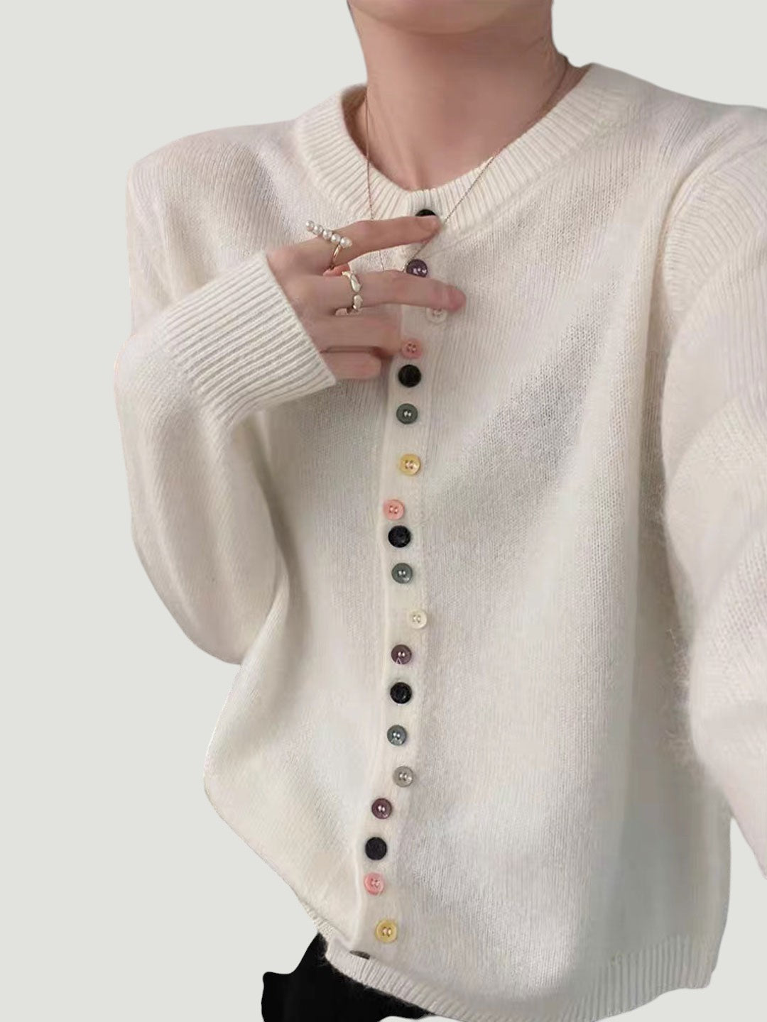 Beatrice - Gilet Doux Et Élégant