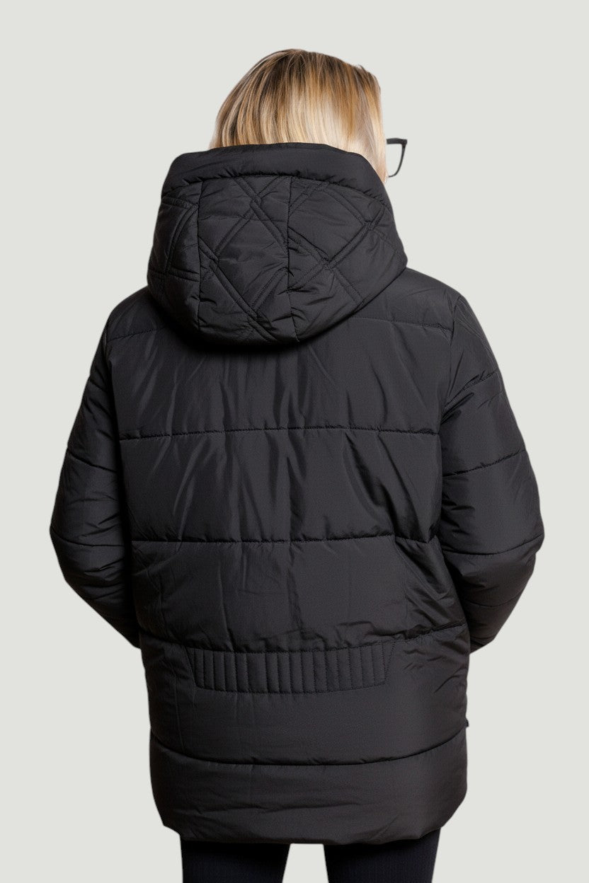 Éliane™ | Veste d’hiver chaude, légère et imperméable Plus Size