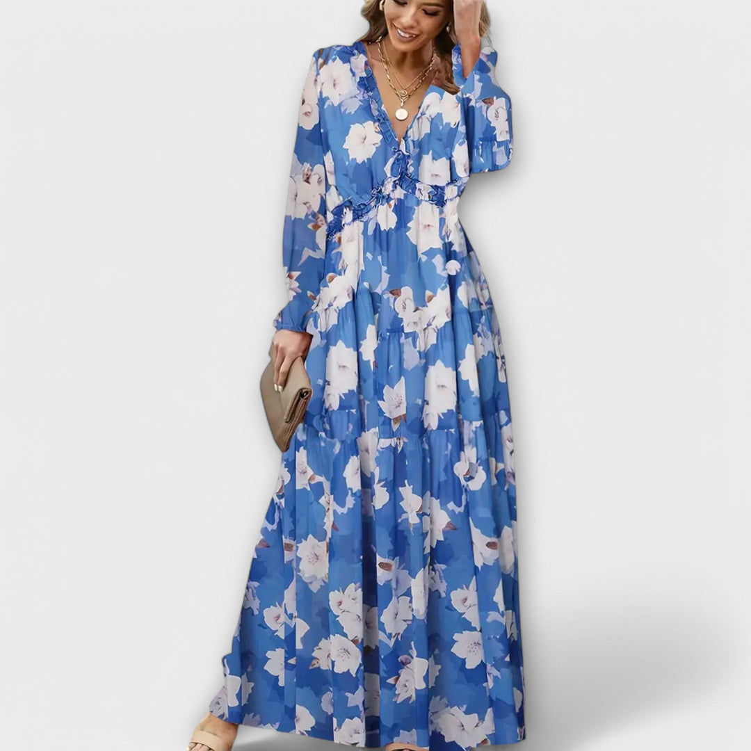 Mette™ | Robe Longue Élégante