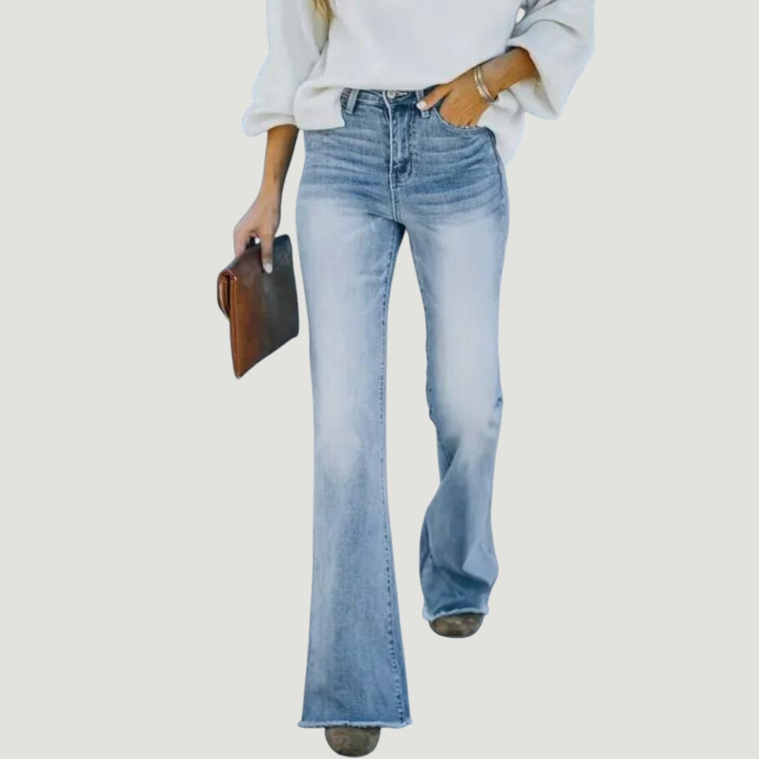 Joanne - Jeans Bohémiens Élastiques