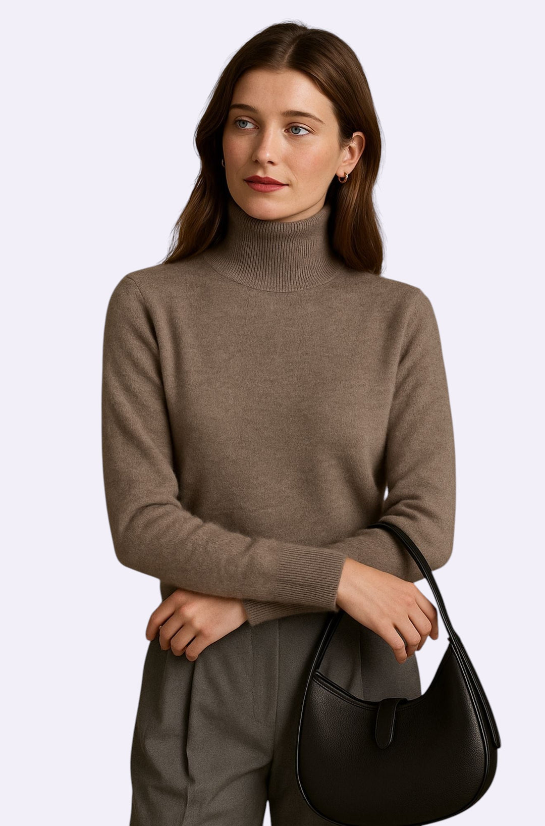 Amara - Pull Col Roulé Luxueux