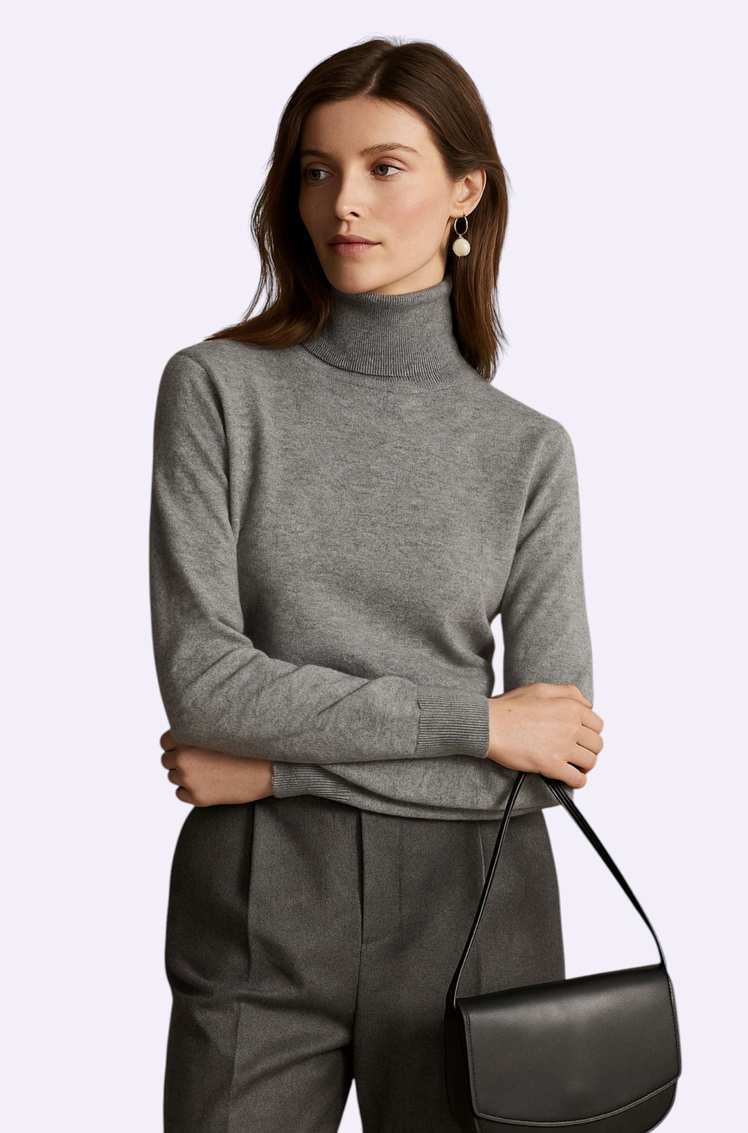 Amara - Pull Col Roulé Luxueux