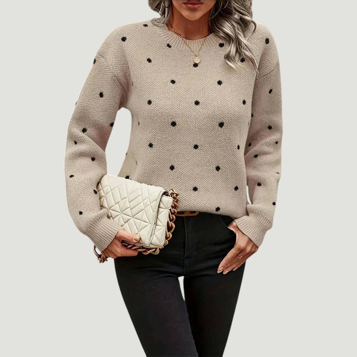 Maria - Pull à Pois Amusant