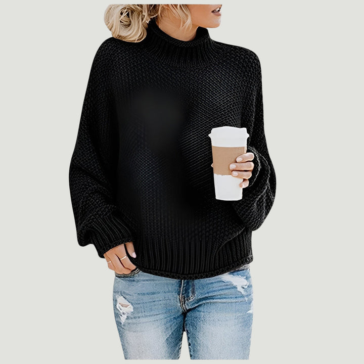 Amy - Pull Roulé Contemporain et Chaud