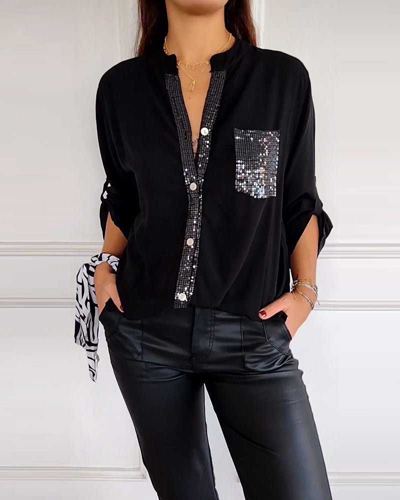 Seo-A | Chemise Décontractée Manches Longues pour Femmes