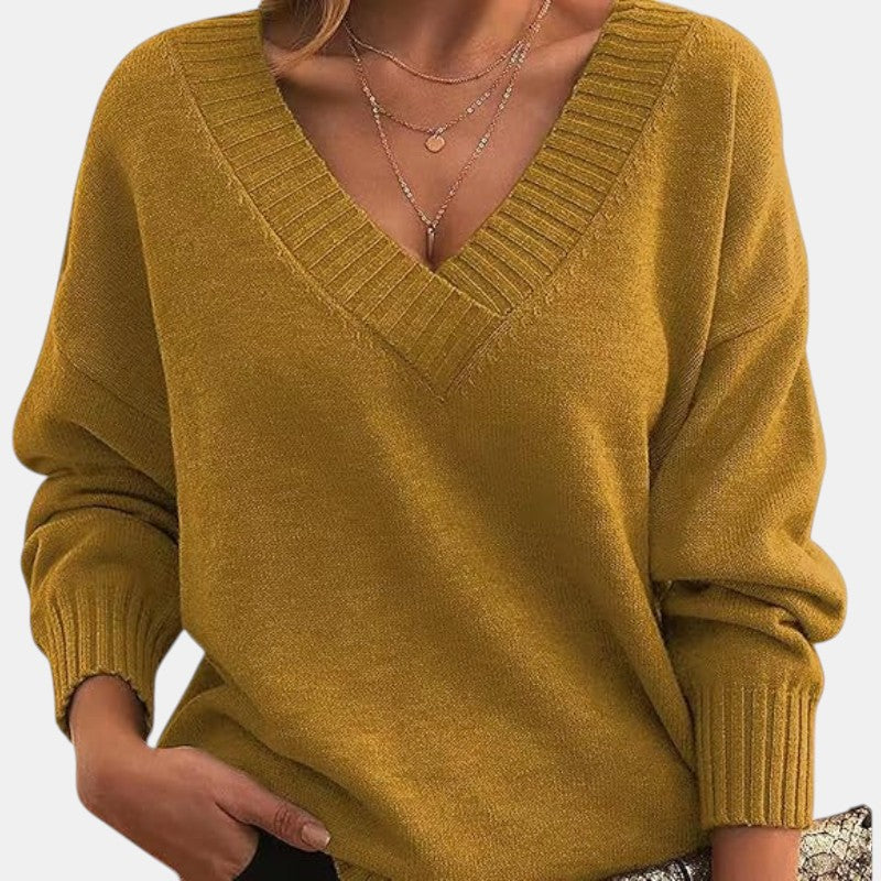 Lenia – Pull Élégant en Mélange de Cachemire