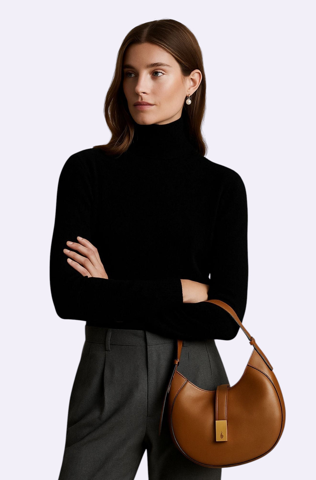 Amara - Pull Col Roulé Luxueux