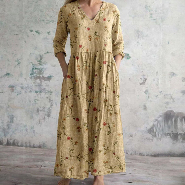 Philippine™ | Robe fleurie & confort pratique