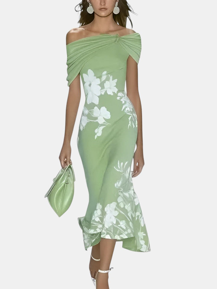 Frédérique | Robe Élégante avec Imprimé Floral