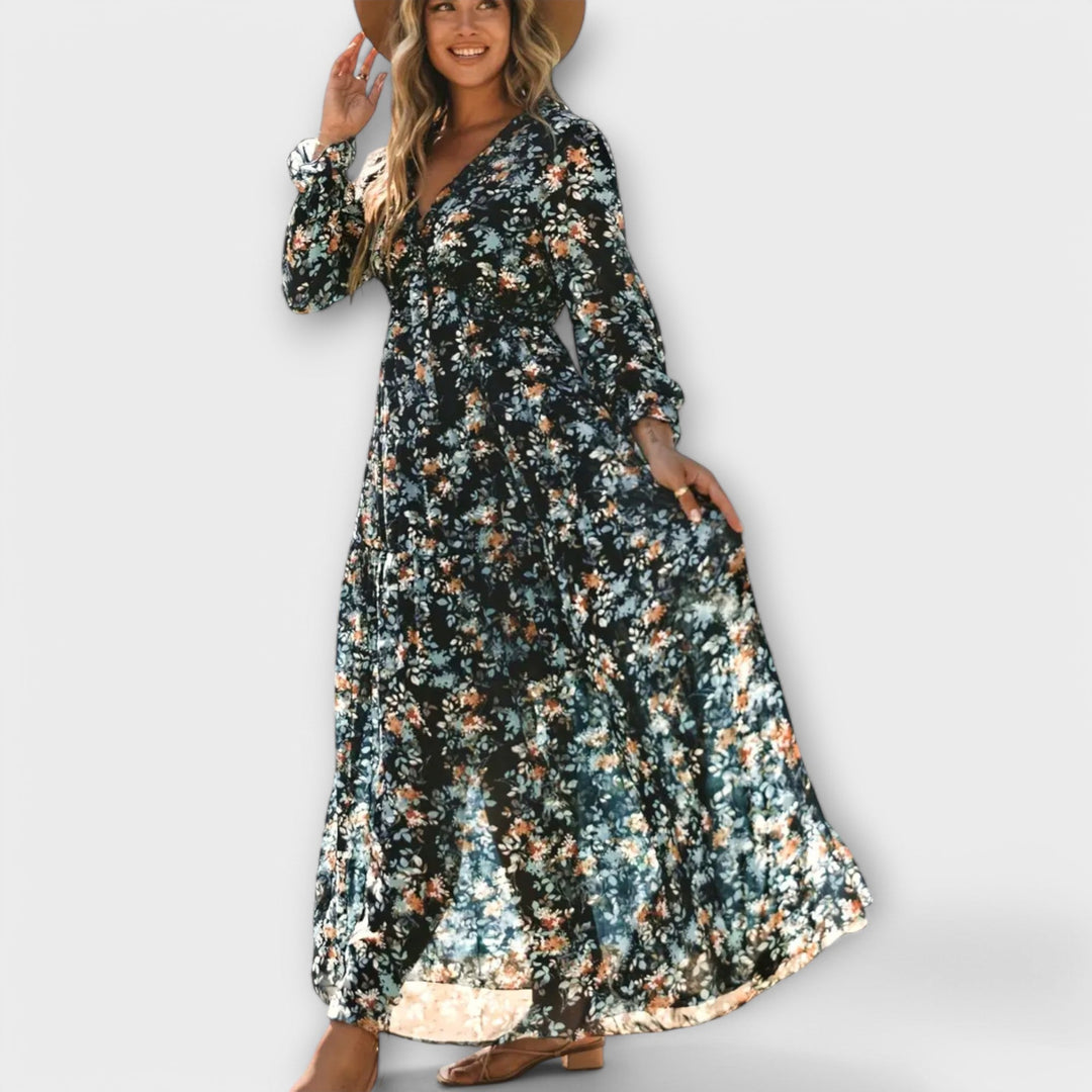 Mette™ | Robe Longue Élégante