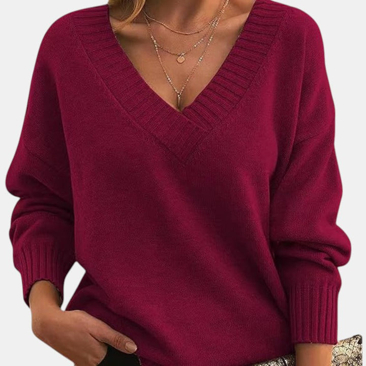 Lenia – Pull Élégant en Mélange de Cachemire