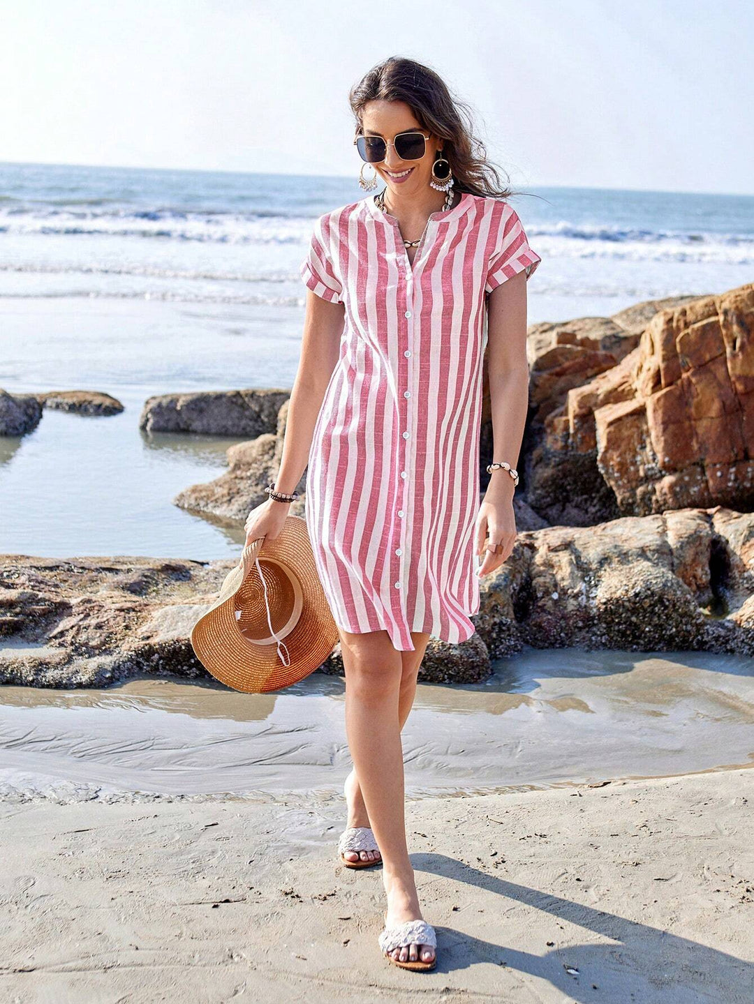 Bo™ | Robe à rayures classique