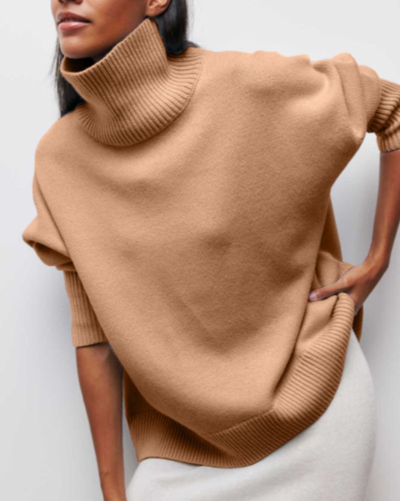 Evy - Pull Roulé Confortable Et Chic